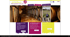 Desktop Screenshot of bourguignondunjour.com